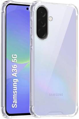 ShieldTech Back Cover for Samsung Galaxy A36 5G, With 360 Degree Protection Crystal Clear Soft TPU + PC Case