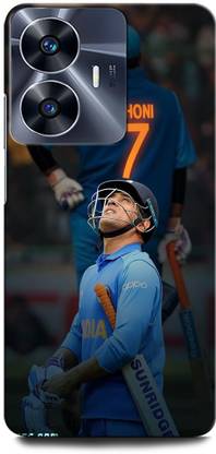 ORBIQE Back Cover for Vivo Y02T MS DHONI 7, MAHENDRA SINGH DHONI, DHONI, CRICKET, JERSEY
