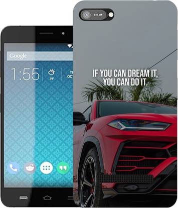 kridha Back Cover for Comio C1 back cover | You Can do it | Design_120