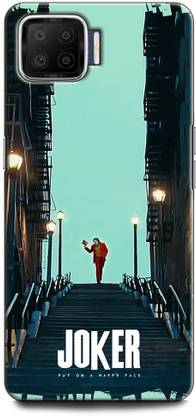 INDICRAFT Back Cover for OPPO F17 JOKER, ANIME, JACQUINN, DC COMIC