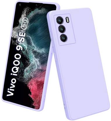TRUEUPGRADE Back Cover for iQOO 9 SE 5G Case Cover | Microfiber Inside | 360 Degree Protection