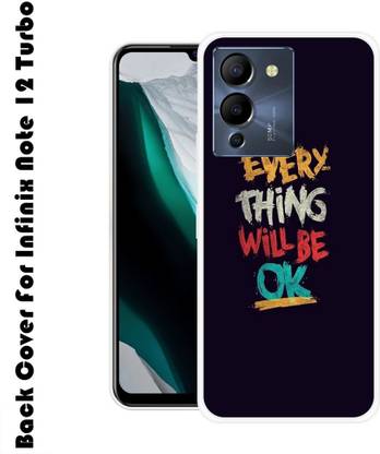 INDIALAND Back Cover for Infinix Note 12 Turbo