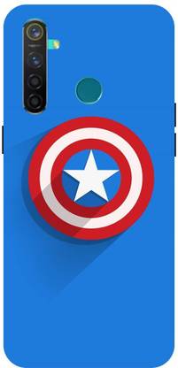 ADZIRE Back Cover for realme 5 Pro, RMX1971, CAPTAIN, AMERICA, AVENGER, AVENGERS