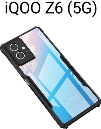 kartflesh Back Cover for iQOO Z6 (5G), Protective Design, Transparent Back Cover, Grip case