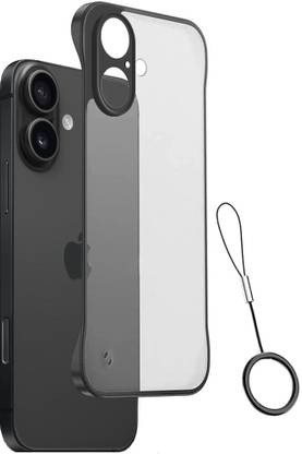 MOBIDEER Back Cover for iPhone 16, Shock Proof Ultra Slim Frameless