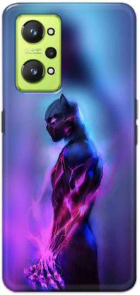 NDCOM Back Cover for Realme GT Neo 3T Panther Black Printed