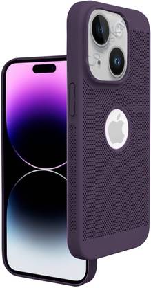 MobiLooks Back Cover for Apple iPhone 15 Plus, Heat Dissipation Grid Ultra Hybird Paper Slim Case
