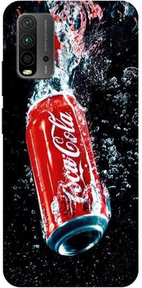 MRBE Back Cover for Redmi 9 Power COCACOLA, CANE , COCK, COLDRINK PRINTED BACK COVER