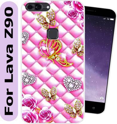SmartGoldista Back Cover for Lava Z90