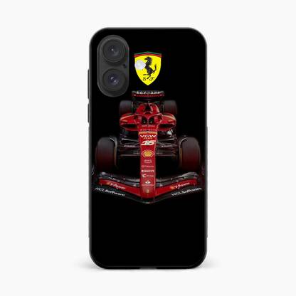 FAZAKA Back Cover for APPLE iPhone 16 Plus On Glossy Metal Phone Cover | FERRARI F1