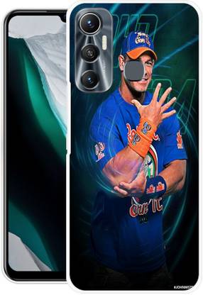 ORBIQE Back Cover for Infinix Hot 11 JOHN CENA, WWE, BODYBUILDER, WRESTLEMANIA, WRESTLER