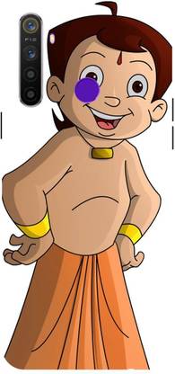 ADZIRE Back Cover for realme 5i, RMX2030, CHOTTA, BHEEM, CARTOON, NICK
