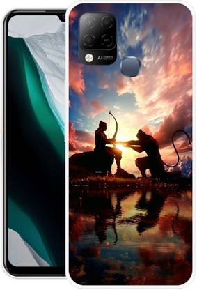 Indus Back Cover for Infinix Hot 10S, Hanuman, ji, Jai, Shree, Ram, ji, 625
