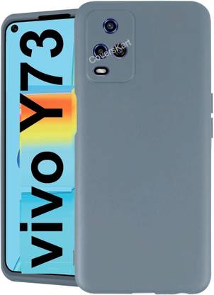Coverskart Liquid Silicone Back Cover for vivo Y73, Silky-Soft Touch Full Body Protection Shockproof Case