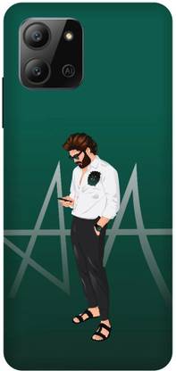 Rockyard Back Cover for Infinix Hot 11 2022, X675, ALLU, ARJUN, SOUTH, HERO, ACTOR, PUSHPA