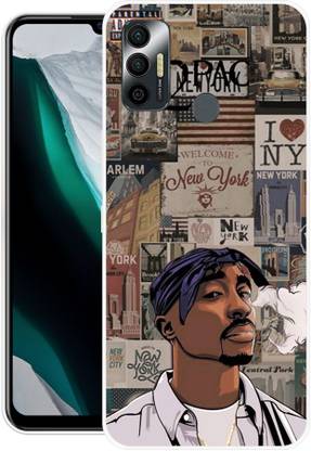 FUGGA Back Cover for Tecno Spark 7, PR651, GTA, SAN, ANDREAS, PC, GAME