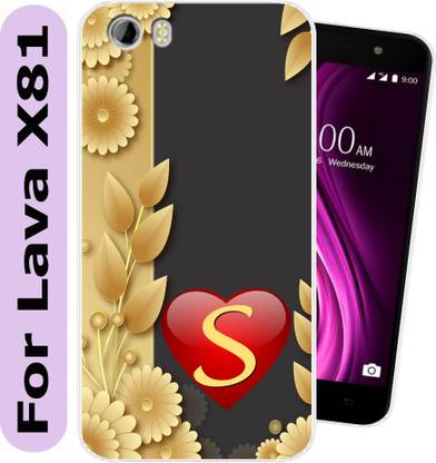 SmartGoldista Back Cover for Lava X81 4G