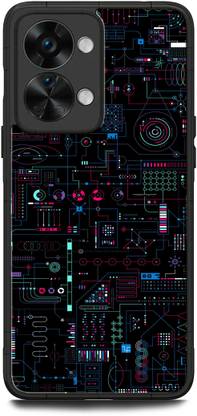 INTELLIZE Back Cover for OnePlus Nord 2T 5G ELECTRIC BLUE CHIP, PROCESSOR, LIGHT, 3D