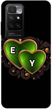 ThePrintlink Back Cover for Redmi 10 Prime, E Y, E LOVE Y, E Y NAME, E Y ALPHABET, LOVE