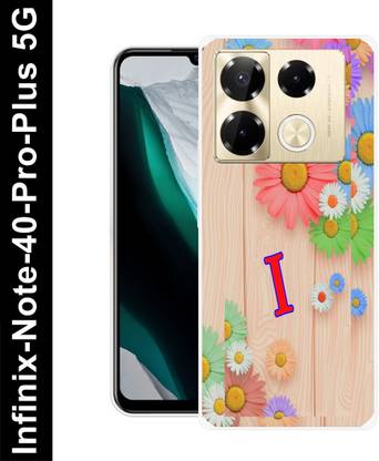 LUCKY MOBI.COM Back Cover for Infinix Note 40 Pro Plus 5G I NAME, I LOVE, I ALPHABET, I LETTER NAME