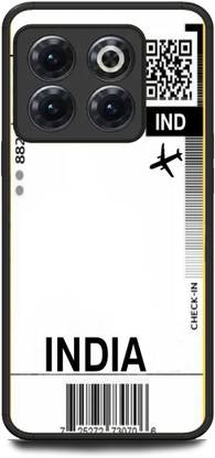 WallCraft Back Cover for OnePlus 10T INDIA, BORADING PASS, STICKER, FLIGHT TICKET