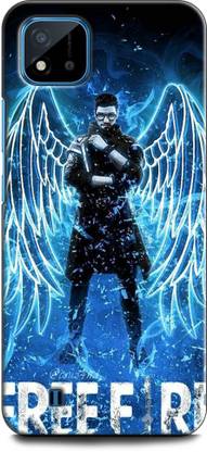 Dronk Back Cover for Realme C20 FREE FIRE, GAME, QUOTES, ARMY, LOVE