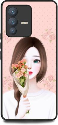 इंडिक्राफ्ट Vivo V23 5G (GIRL, WOMEN ARTWORK, ANIME, PRETTY, BEUTY ) के लिए