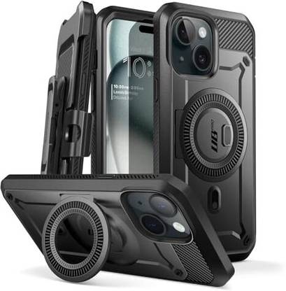 Supcase With Screen Protector Back Cover for Apple iPhone 15 Plus 6.7", MagSafe Compatible, Screen Protector, 360° protection