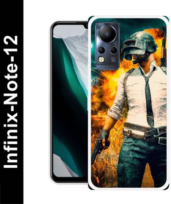 PLUSCASE HD MOVIES Back Cover for Infinix Note 12 PUBG, GAME, PLAYERUNKNOWNBATTLEGROUNDS