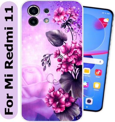 SmartGoldista Back Cover for Mi Redmi 11