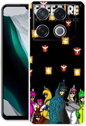 iprinto Back Cover for Infinix GT 20 Pro, X6871 Free Fire Printed Back Cover