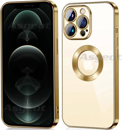 Pidgeot Back Cover for Apple Iphone 12 Pro Max |Luxury Clear Electro-Plating Bumper With Gold Ring |