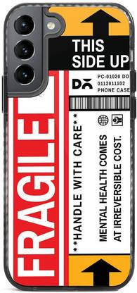 DailyObjects Fragile Stride 2.0 Back Cover for SAMSUNG Galaxy S21 FE 5G