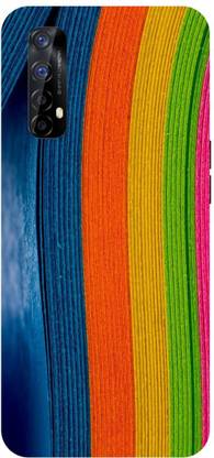 ADZIRE Back Cover for realme Narzo 20 Pro, RMX2161, RAINBOW, ART, DESIGN, TRENDING, NEW