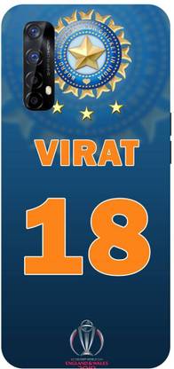ADZIRE Back Cover for realme 7, RMX2151, VIRAT, KOHLI, INDIAN, PLAYER, RCB