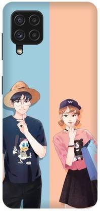play fast Back Cover for SAMSUNG Galaxy F22, ANIME, GIRL, BOY, LOVELY,GIRL, CUTE, COUPLE