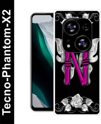 SARTOOLIYA Back Cover for Tecno-Phantom-X2 N NAME, N LOVE, N ALPHABET, N LETTER NAME