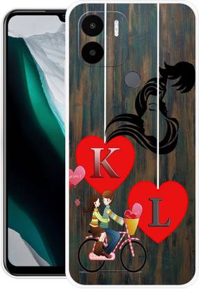 ORBIQE Back Cover for Redmi A1+ KL, K LOVE L, L LOVE K, K LETTER, L LETTER, KL NAME