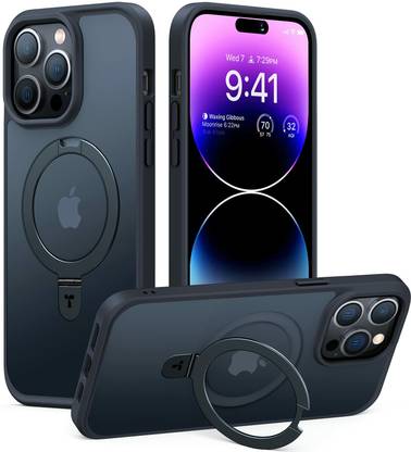 Torras Back Cover for Apple iPhone 14 Pro Max MagSafe Kick Stand