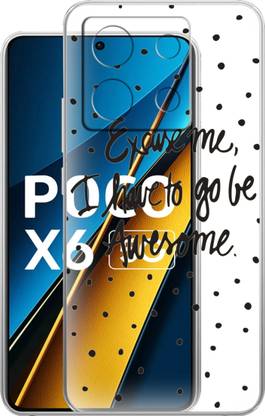 omnmo Back Cover for Poco X6 5G