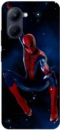 Bluvver Back Cover for Realme C33, RMX5085 Spiderman, Spiderman Logo, The Amazin Spiderman, Avenger