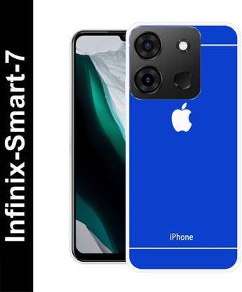 डेवलियाकेस Back Cover Infinix Smart 7 APPLE LOGO, APPLE, SIGN APLLE EMBLEM, IPHONE के लिए