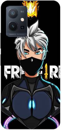 Bluvver Back Cover for Vivo Y75 5G, V2142 Printed Free Fire Game Back Cover