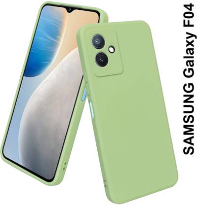 Coverskart Liquid Silicone Back Cover for SAMSUNG Galaxy F04, Liquid Silicone Silky-Soft Touch Full Body Protection Shockproof Cover
