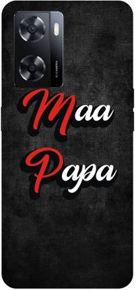 COVERJET Back Cover for Oppo A57E- MAA, PAA, MOTHER, FATHER, LOVE,906