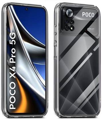 ChutPutMart Back Cover for Ultra Clear Soft Case Poco X4 Pro 5G