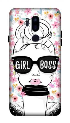 NDCOM Back Cover for LG G7 ThinQ / Lg G7 Plus ThinQ Girl Boss