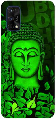 ADZIRE Back Cover for realme 7 Pro, RMX2170, GAUTAM, BUDDHA, GOD, GREEN, NAMO, BUDDHAY