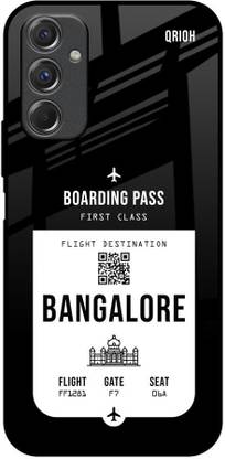 QRIOH Glass Back Cover for Samsung Galaxy F34