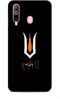 SILENCE Back Cover for ( Tilak Art shree ram )Designer Printed Mobile back case cover for Samsung Galaxy A60